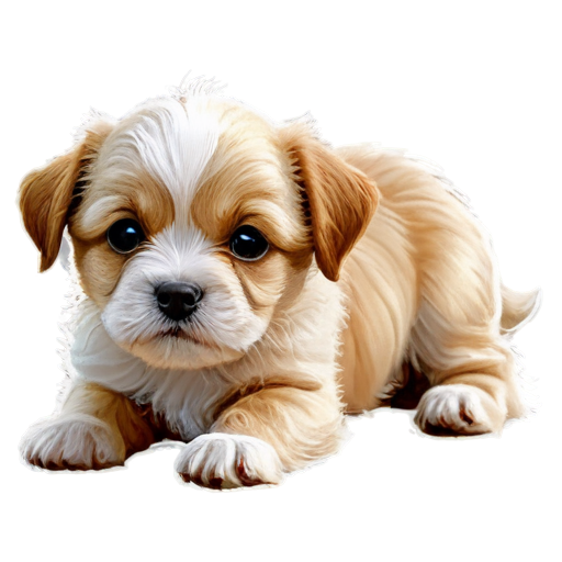 small cute dog - icon | sticker