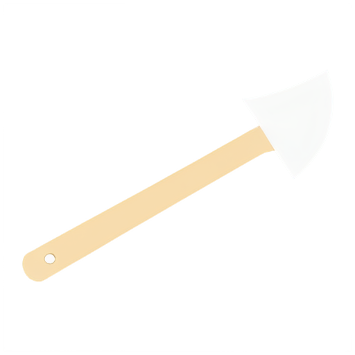 Hammer and a white axe - icon | sticker