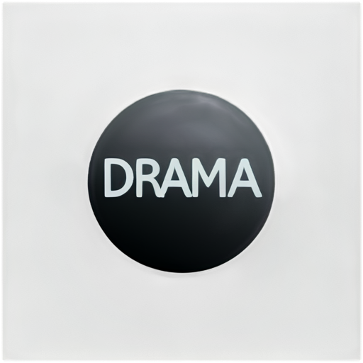 Drama Test with logo - icon | sticker