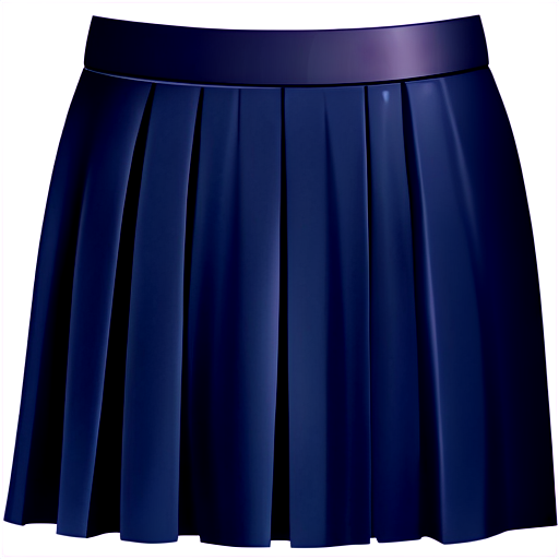 School skirt icon only - icon | sticker