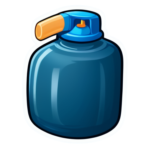 Pump water gray - icon | sticker