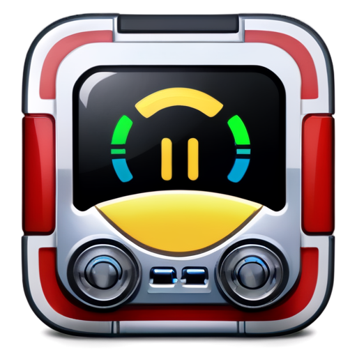 ios style, app icon, rounded corner, radio - icon | sticker