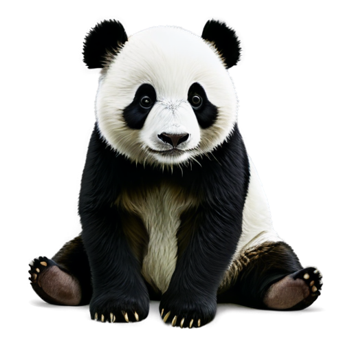 cute panda - icon | sticker