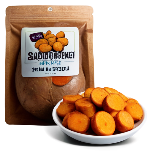 Soft and tender yam meat baked with am spices. - icon | sticker