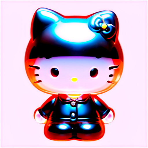 school hello kitty with friend - icon | sticker