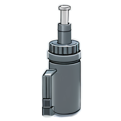 Pump water gray - icon | sticker