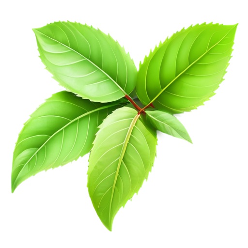 Green Coca Leaves - icon | sticker