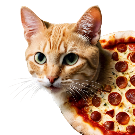 cat pizza - icon | sticker