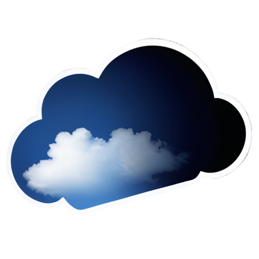 generate cloud shape icon for test viewer web application developed by SkyNet team - icon | sticker