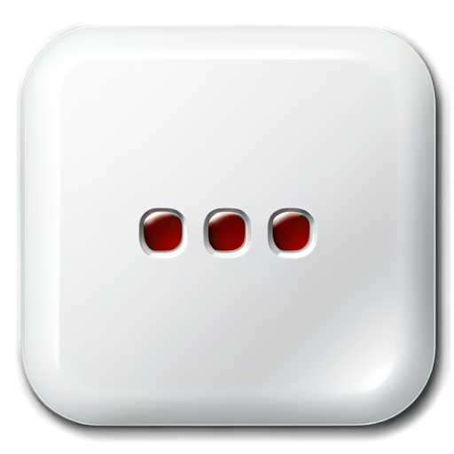 square button, for computer game, game - icon | sticker