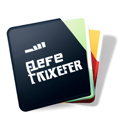 A File Converter With Flat style - icon | sticker