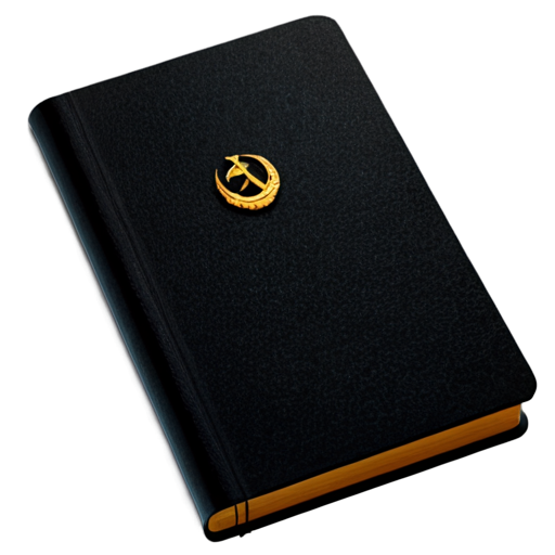 Soviet notebook, vertically - icon | sticker