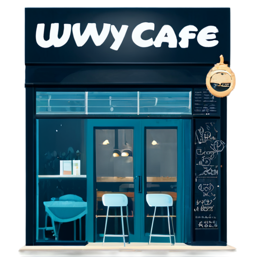 uwu cafe - icon | sticker