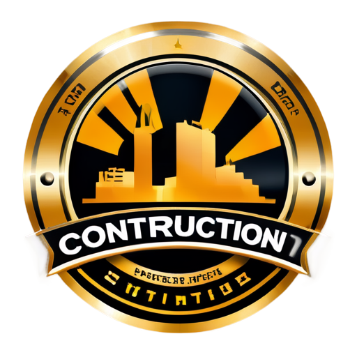 construction company logo - icon | sticker