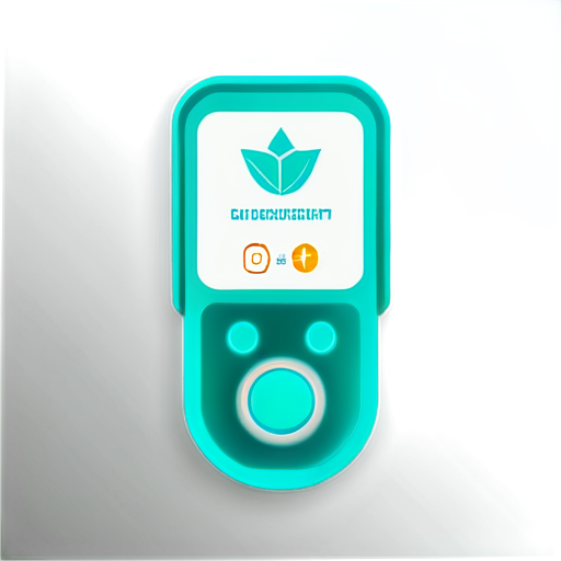 Generate an app icon for a gas safety monitoring platform based on IoT technology, designed to monitor leaks in household and underground gas pipelines. - icon | sticker