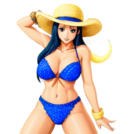 sexy boa hancock an anime character in one piece - icon | sticker