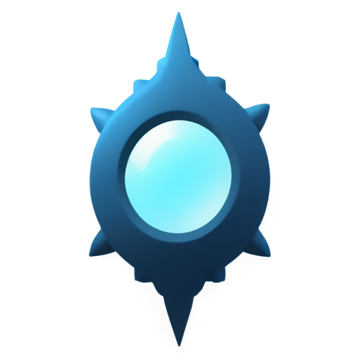 Skylander's portal of power in 3d, material icon, svg - icon | sticker