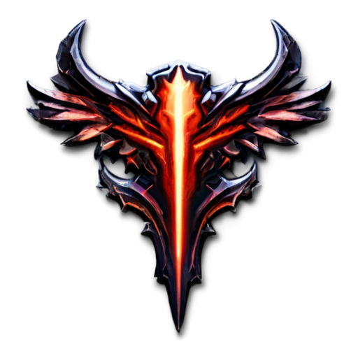 Icon for the mobile gacha game "4096 megapixels" for the guild called "bloodister". - icon | sticker