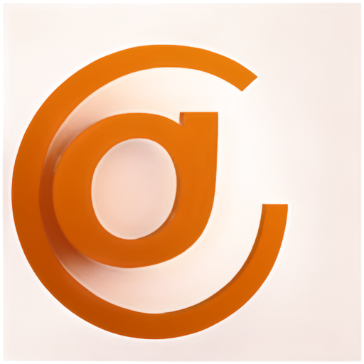 An artistic logo of the capital letter Q requires a vibrant introduction, in orange or red colors, with very rich tones, and the letter Q resembling a magnifying glass - icon | sticker