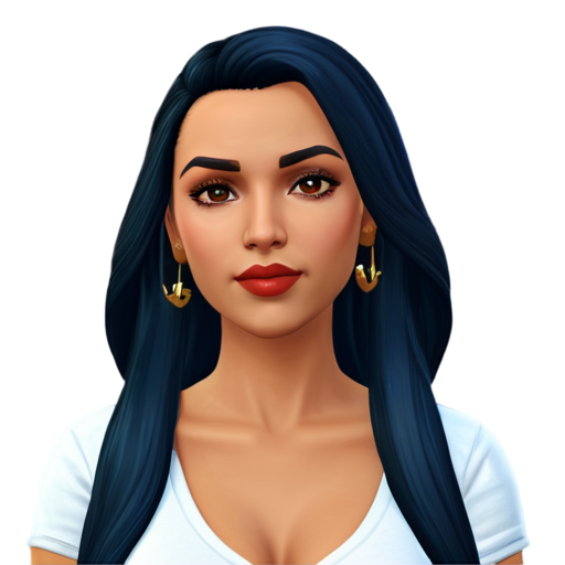 bella goth sims 4, - icon | sticker