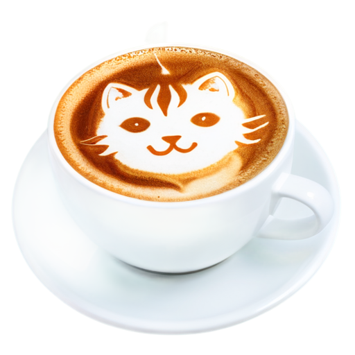 kittyfoam cappucino - icon | sticker