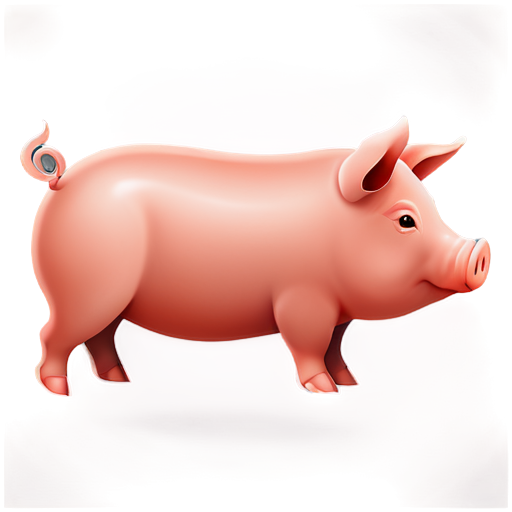 generate icon with pig money Collection , minimalizm, simple design, сплошная заливка - icon | sticker