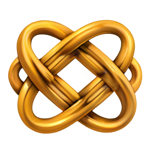 Create an icon of tangled lines or a knot, symbolizing the challenges of understanding organized complexity in modern economics.* - icon | sticker