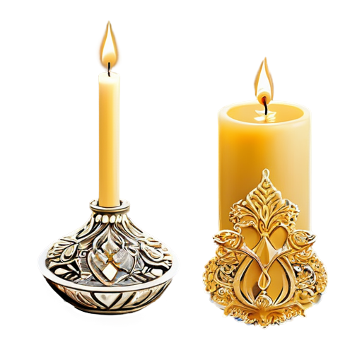 production of candles and home decor, - icon | sticker