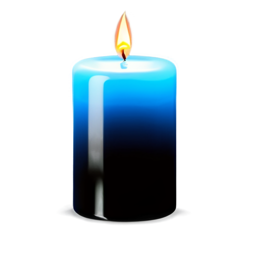 christmass candle - icon | sticker