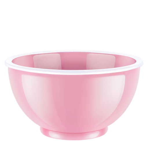 pink kitty milkbowl - icon | sticker