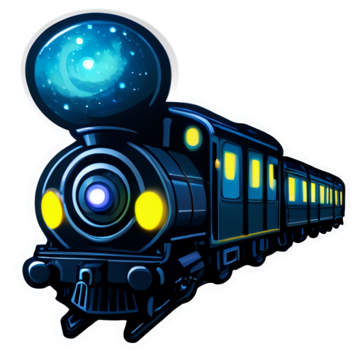 Night on the Galactic Railroad - icon | sticker