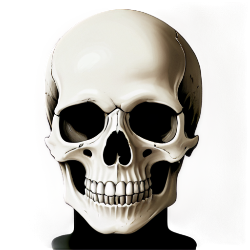 make me a computer hacker with a skull for a face - icon | sticker