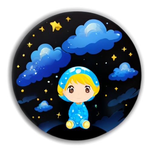 sky, galaxy - icon | sticker