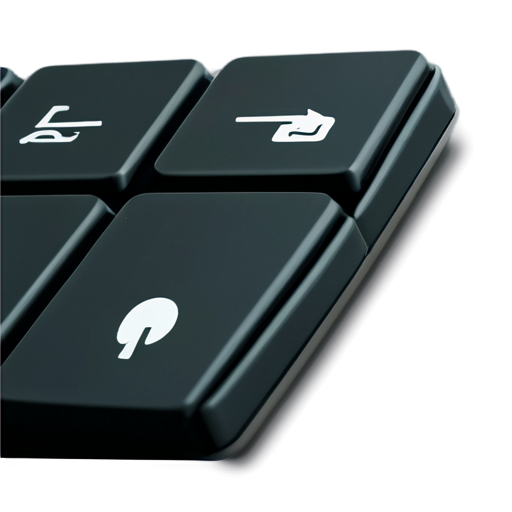 Using JC's typography and the shape of the return key - icon | sticker