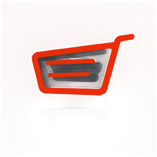 discounts shopping cart - icon | sticker