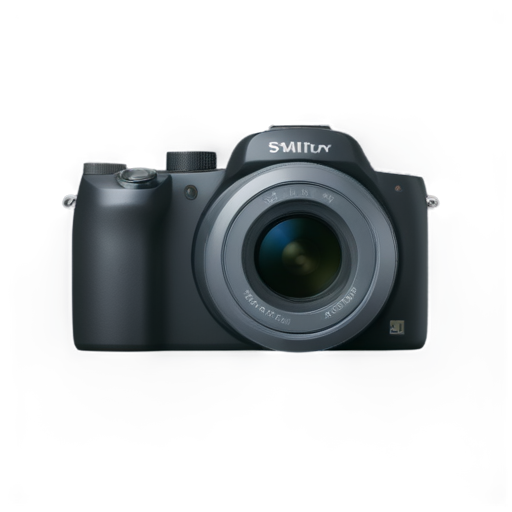 photo camera with two lenses - icon | sticker