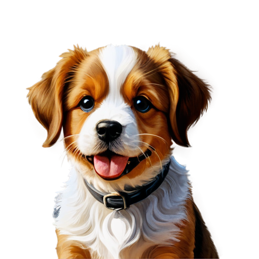 dog, cartoon - icon | sticker