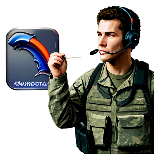 hotline military support it - icon | sticker