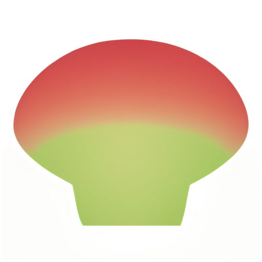 Abstract Flat Style Sponge Texture blending symmetrical open mouth Brain Hippocampus - icon | sticker