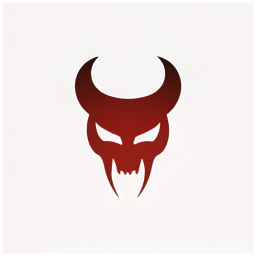 devil checkmark - icon | sticker