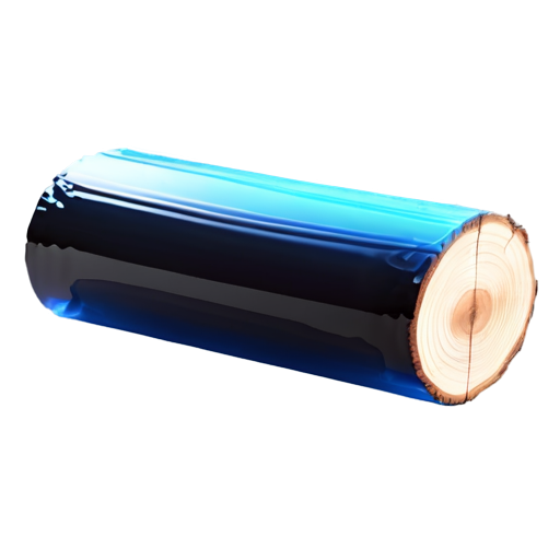 icon of horizontal tree log without background - icon | sticker