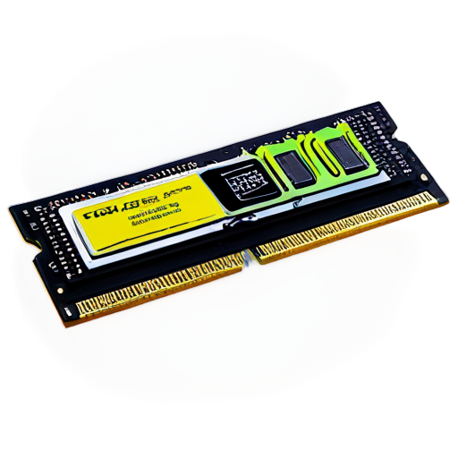 hardware ram, png, 2d, 4:3 form - icon | sticker