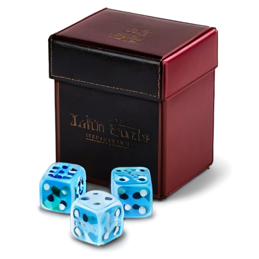 Dice and pack of 52 cards - icon | sticker