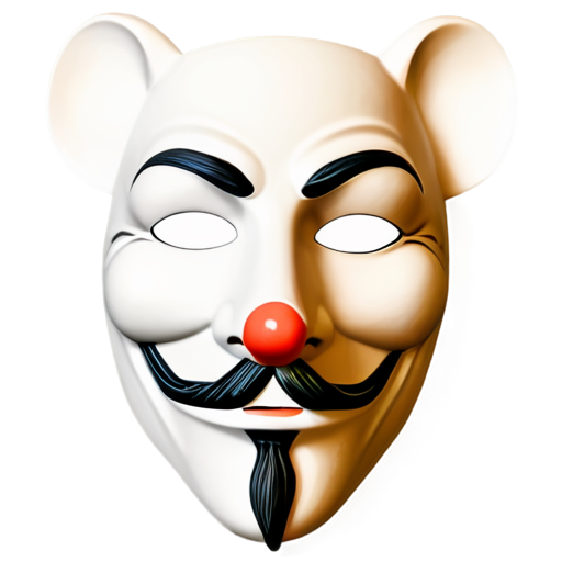 Anonymouse mask - icon | sticker