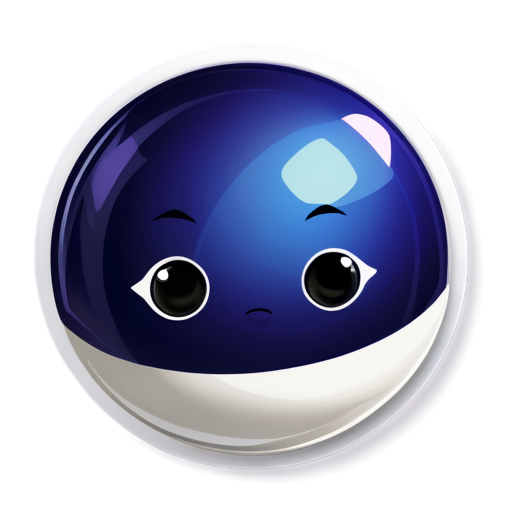 electric ball - icon | sticker