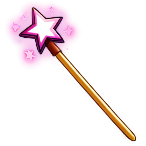 a magic wand - icon | sticker