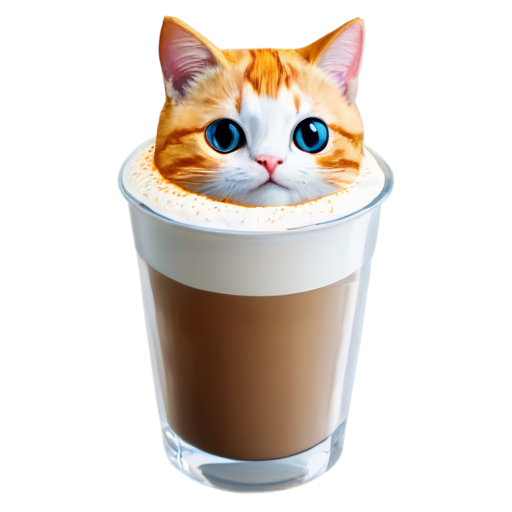 kittyfoam latte - icon | sticker