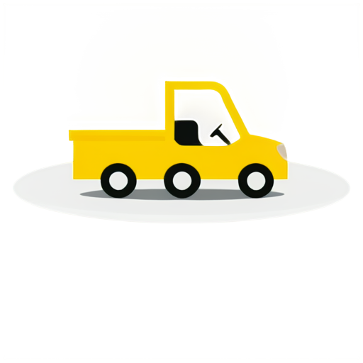 forklift lifting a plate of hot food - icon | sticker