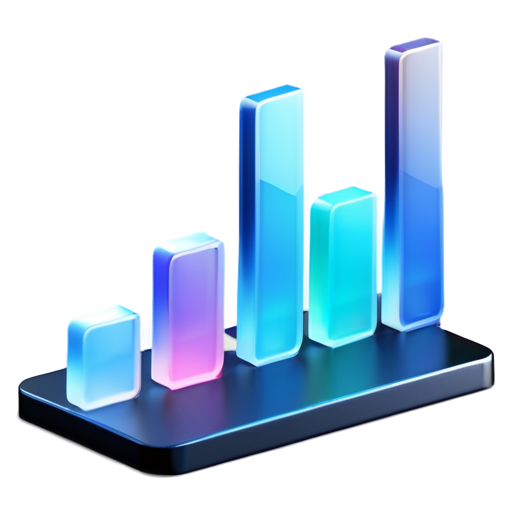 statistics and graph - icon | sticker