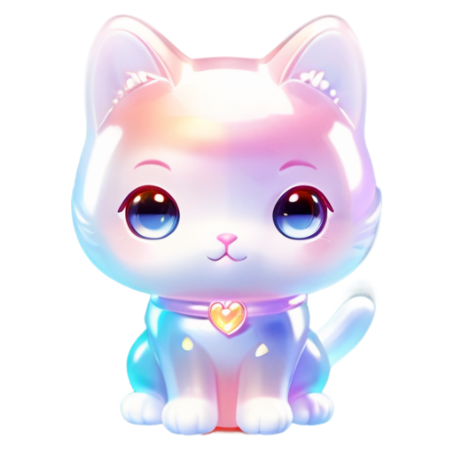 a kawaii cat - icon | sticker